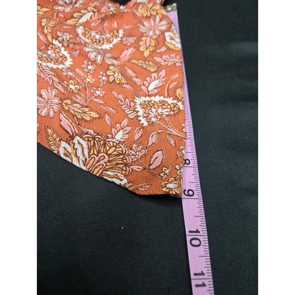 Knox Rose Maxi Dress Large Short Sleeve Boho Floral Tassel Boho Cottagecore Chic - Picture 7 of 12